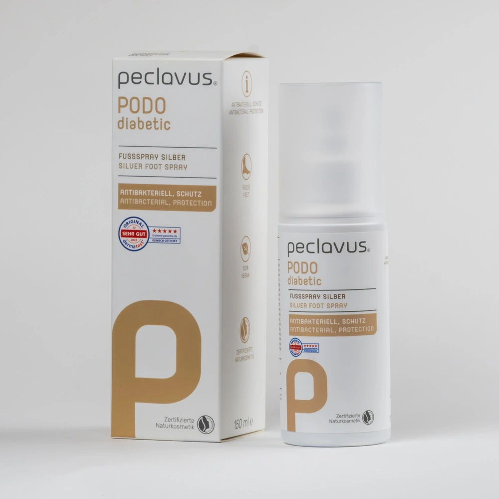 Спрей для ног с серебром Silver Spray PECLAVUS Silver Spray